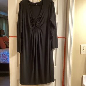 Chadwicks Black Long Sleeve Dress